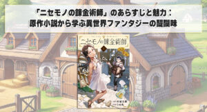 「ニセモノの錬金術師」のあらすじと魅力：原作小説から学ぶ異世界ファンタジーの醍醐味