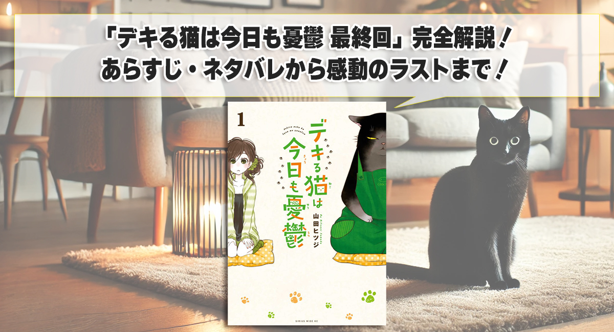 「デキる猫は今日も憂鬱 最終回」完全解説！あらすじ・ネタバレから感動のラストまで！